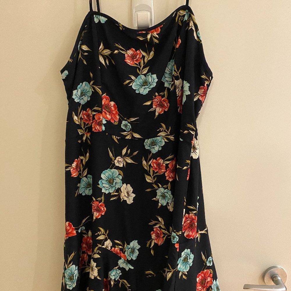 Black Floral Sundress